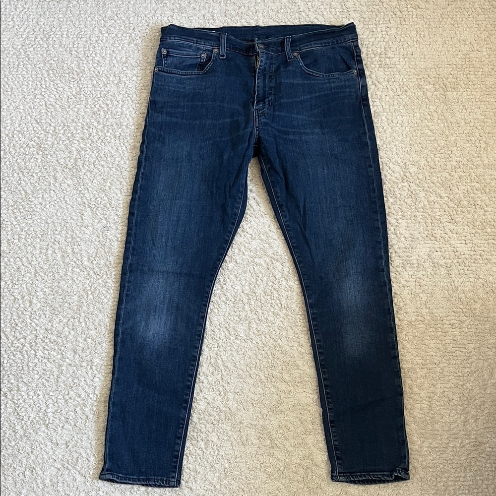 Levi's Men's Deep Blue Skinny Jeans